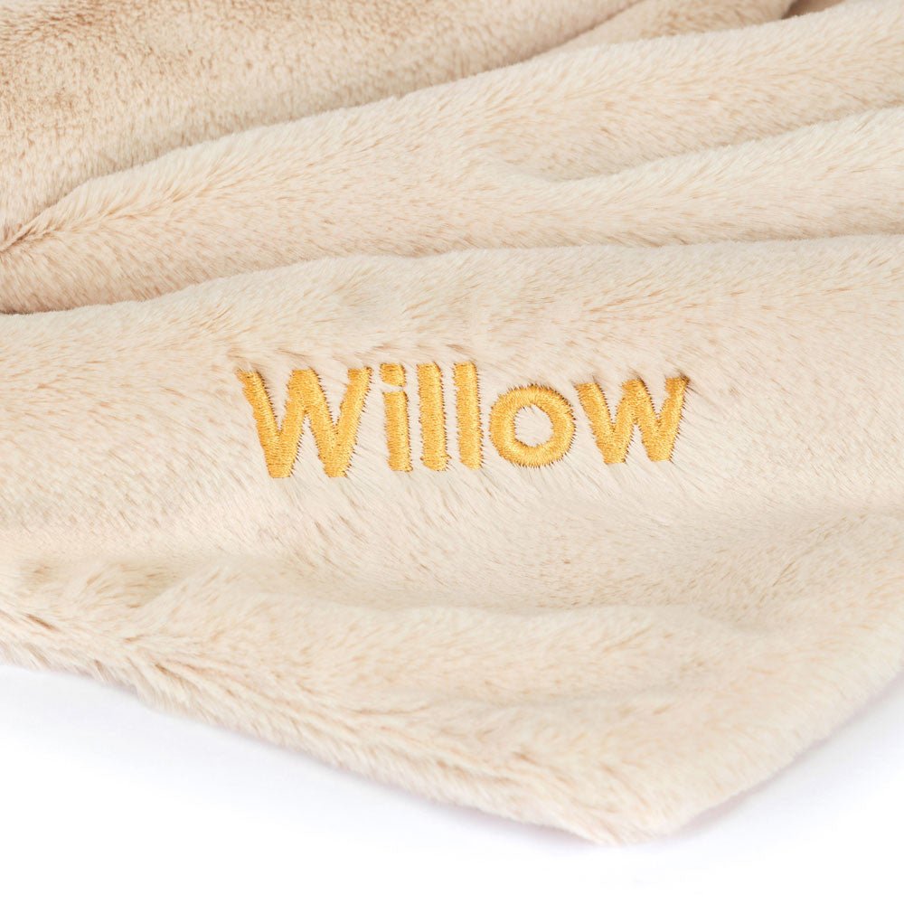 Jellycat Bashful Luxe Bunny Willow Blankie - Flying Ryno