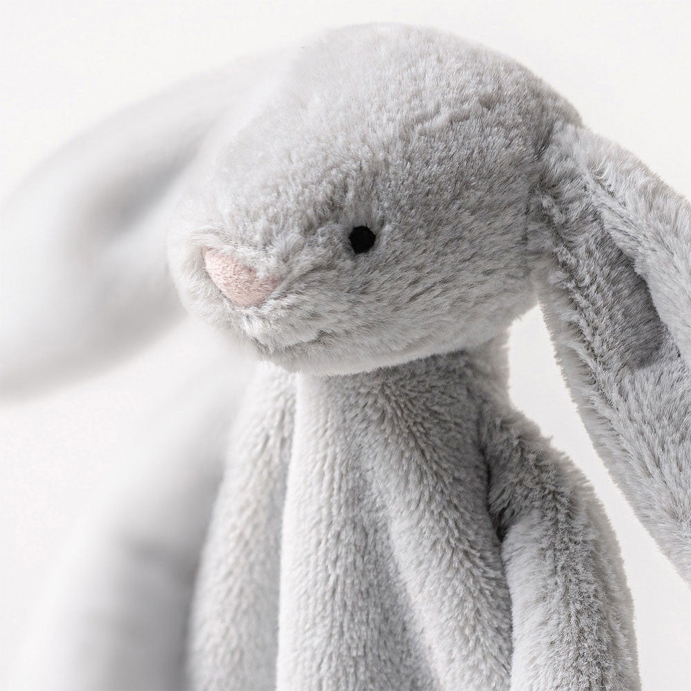 Jellycat Bashful Silver Bunny Comforter - Flying Ryno