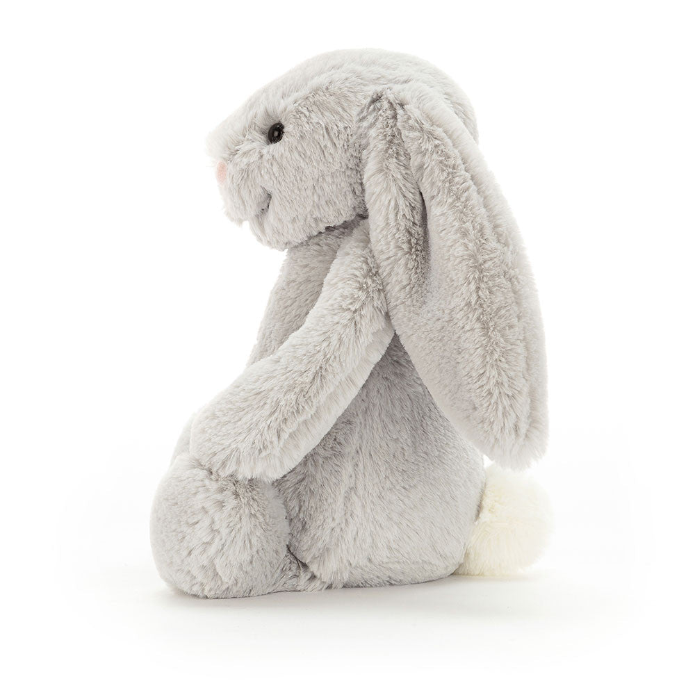 Jellycat Bashful Silver Bunny Medium - Flying Ryno