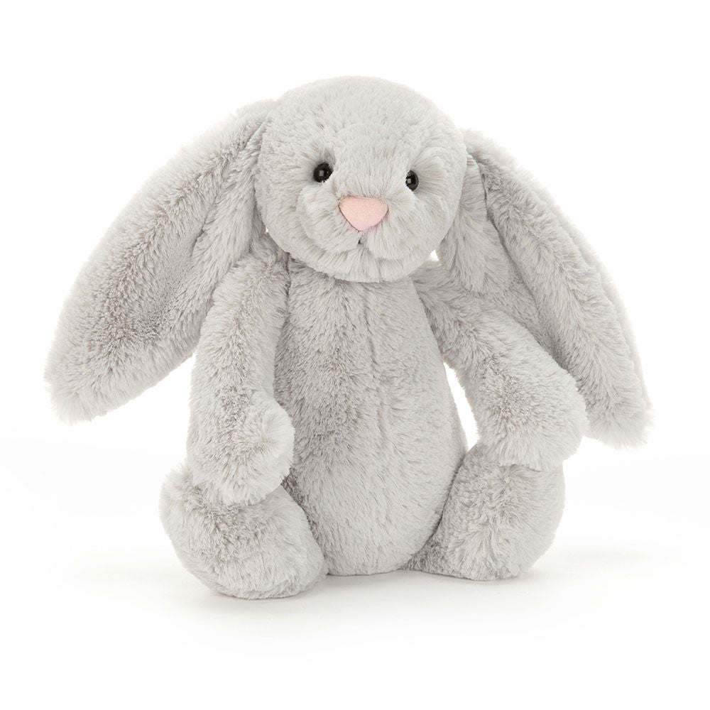 Jellycat Bashful Silver Bunny Medium - Flying Ryno