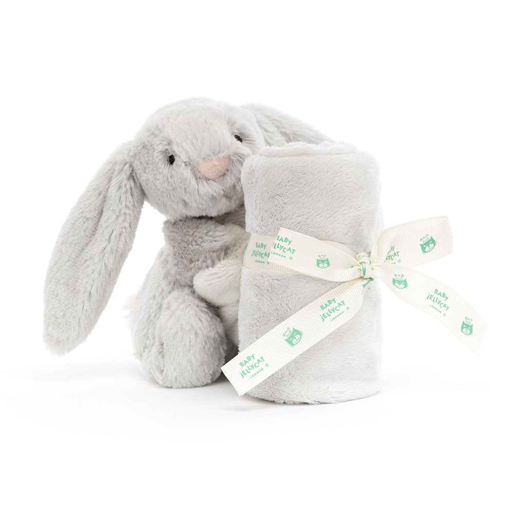 Jellycat Bashful Silver Bunny Soother - Flying Ryno