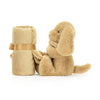Jellycat Bashful Toffee Puppy Soother - Flying Ryno