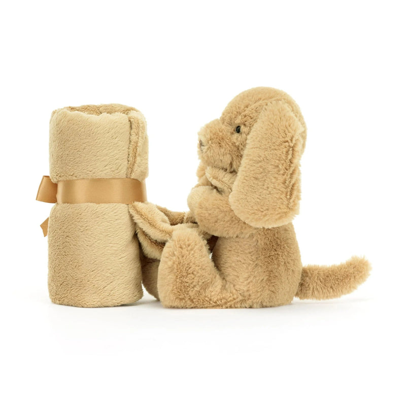 Jellycat Bashful Toffee Puppy Soother - Flying Ryno