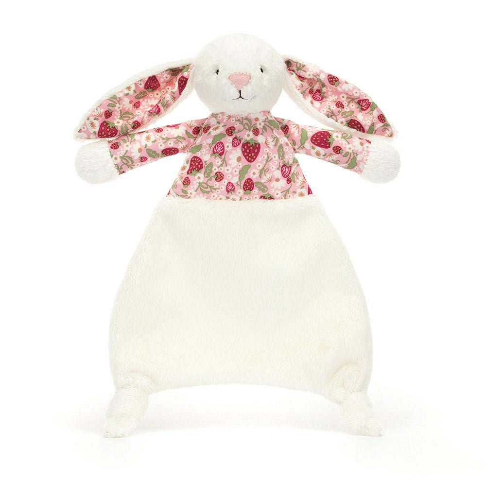 Jellycat Blossom Cream Bunny 'Berry' Comforter - Flying Ryno