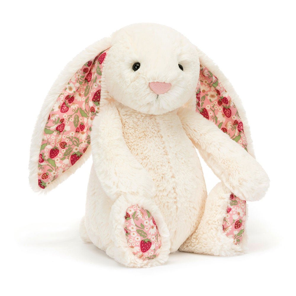 Jellycat Blossom Cream Bunny 'Berry' Medium - Flying Ryno