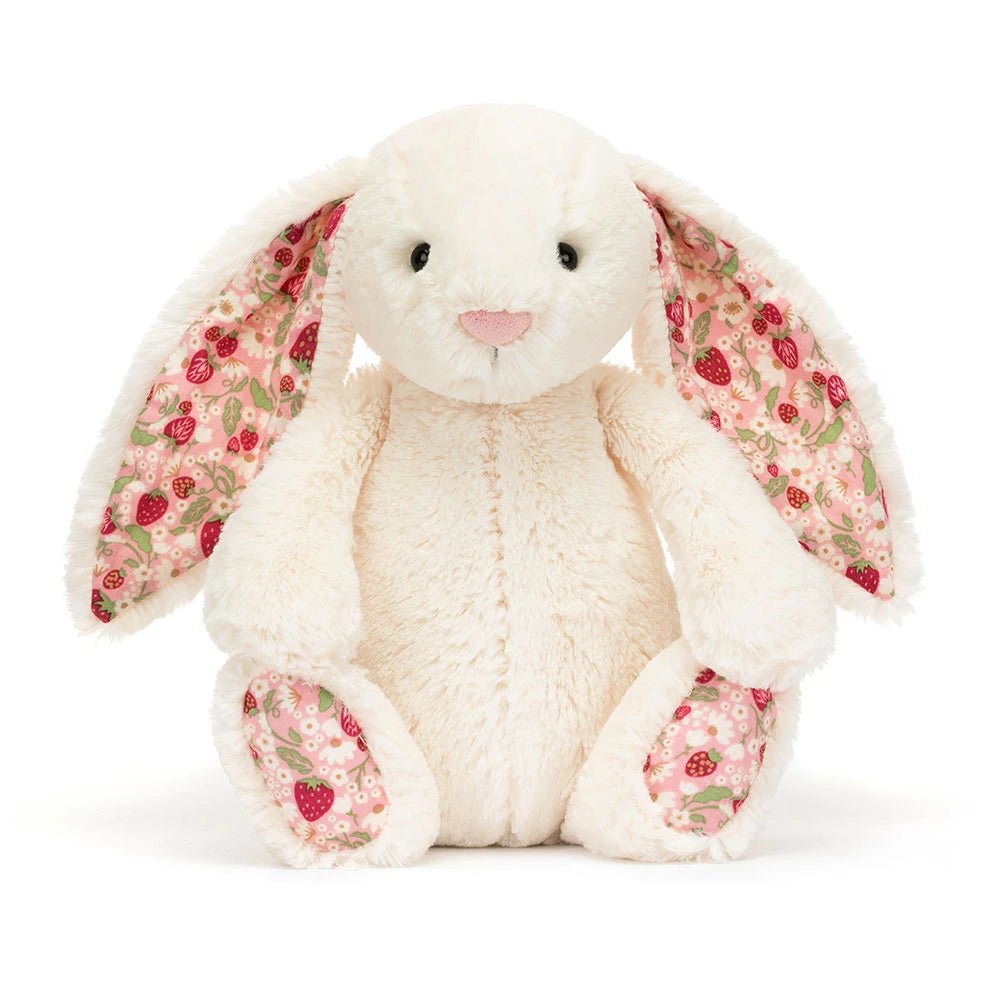 Jellycat Blossom Cream Bunny 'Berry' Medium - Flying Ryno