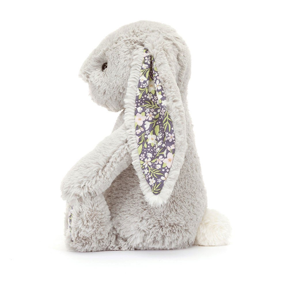 Jellycat Blossom Silver Bunny 'Bloom' Medium - Flying Ryno