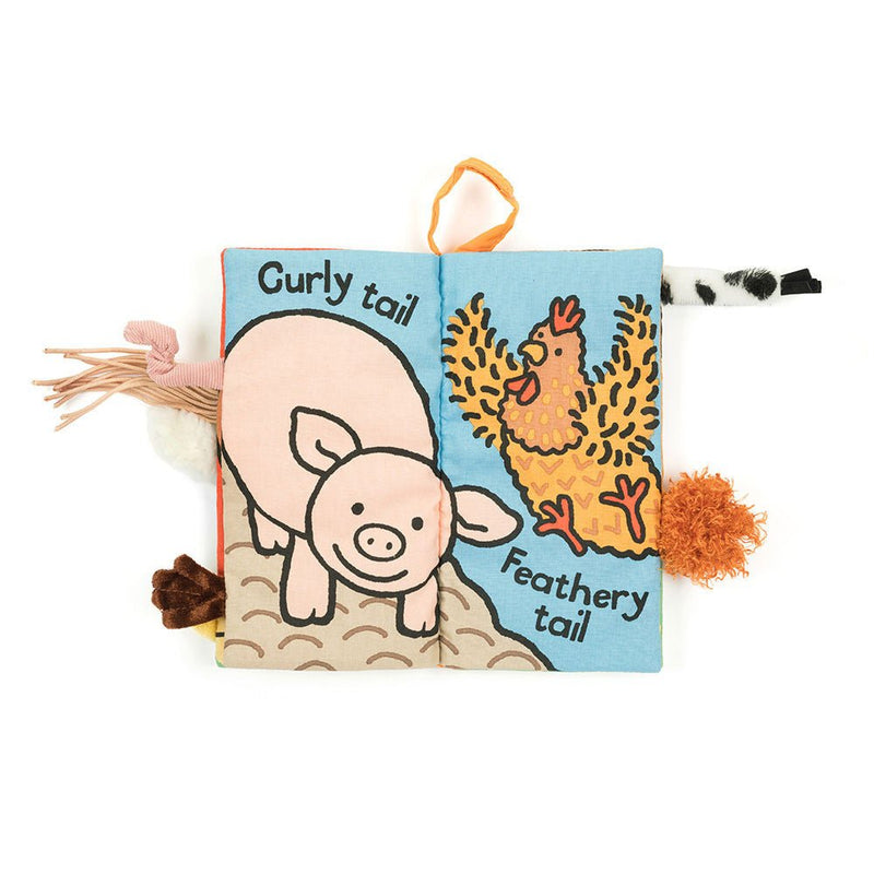 Jellycat Farm Tails Book - Flying Ryno