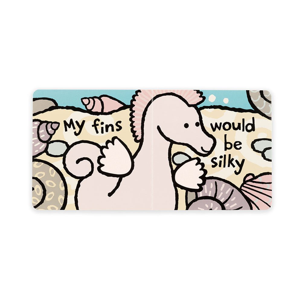 Jellycat If I Were A Seahorse Board - Flying Ryno