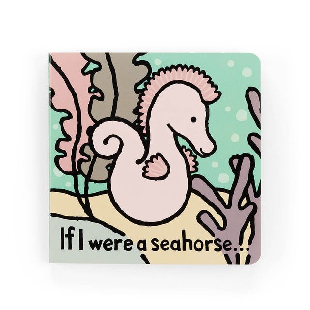 Jellycat If I Were A Seahorse Board - Flying Ryno