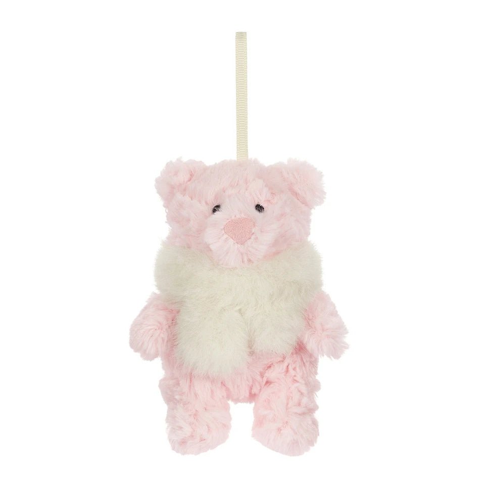 Jellycat Leola Bear Winter Warmer Decoration - Flying Ryno