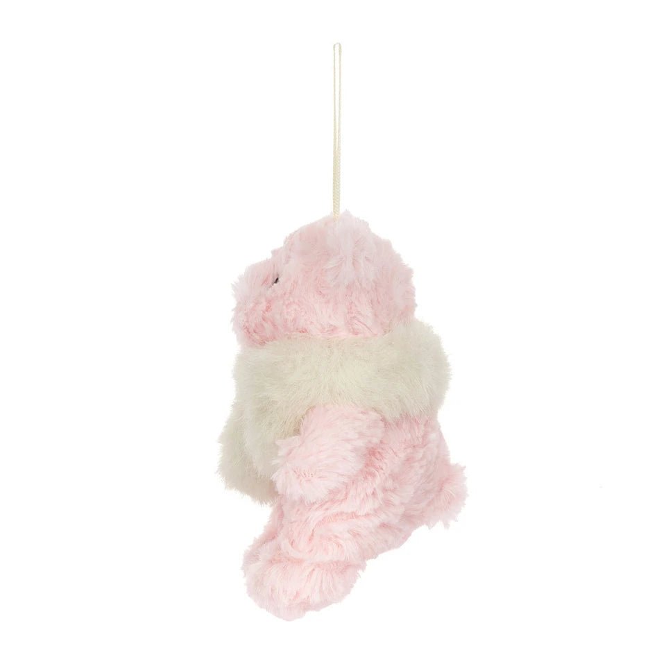 Jellycat Leola Bear Winter Warmer Decoration - Flying Ryno