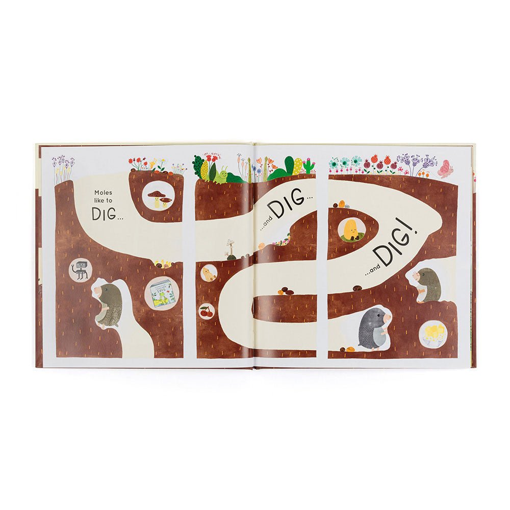 Jellycat Muswell Mole and the Buried Treasure Book - Flying Ryno