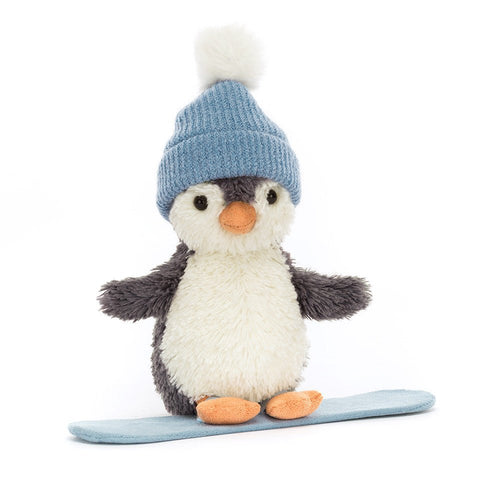 Jellycat Peanut Penguin Snowboarding Small - Flying Ryno