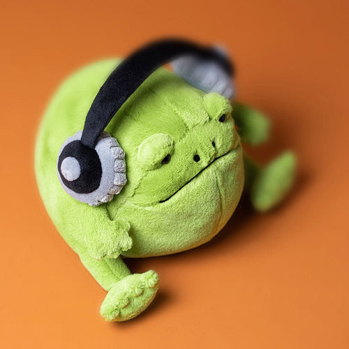 Jellycat Ricky Rain Frog Headphones - Flying Ryno