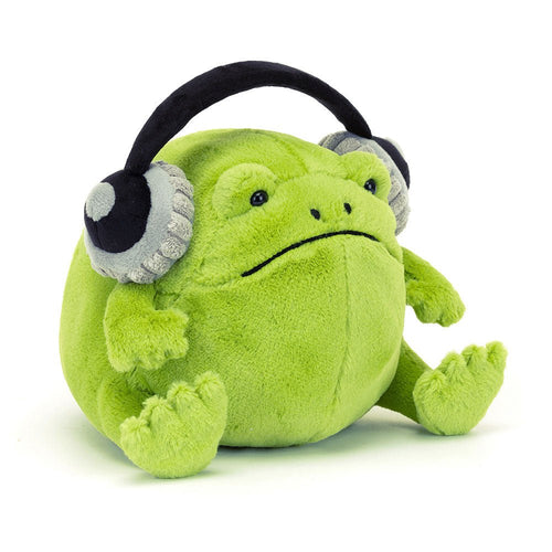 Jellycat Ricky Rain Frog Headphones - Flying Ryno