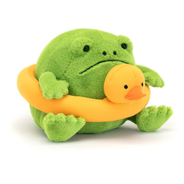 Jellycat Ricky Rain Frog Rubber Ring - Flying Ryno