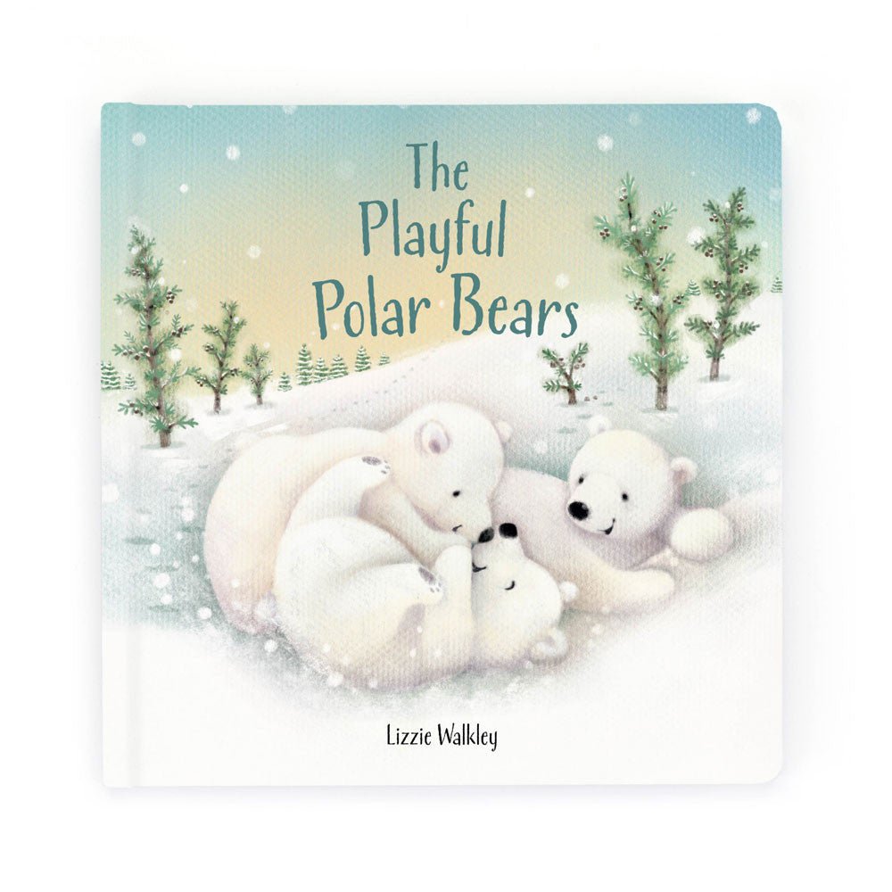 Jellycat The Playful Polar Bears Book - Flying Ryno