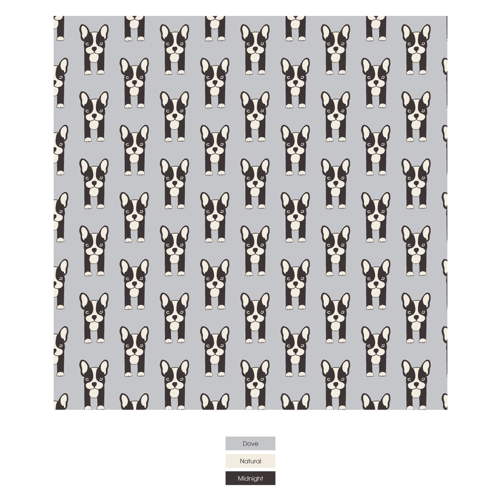 Kickee Pants Print Convertible Coverall, Dove Bulldogs - Flying Ryno