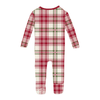 Kickee Pants Print Convertible Coverall, Fireside Plaid - Flying Ryno