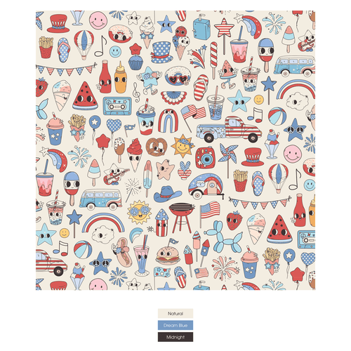 Kickee Pants Print Convertible Coverall, Party USA - Flying Ryno