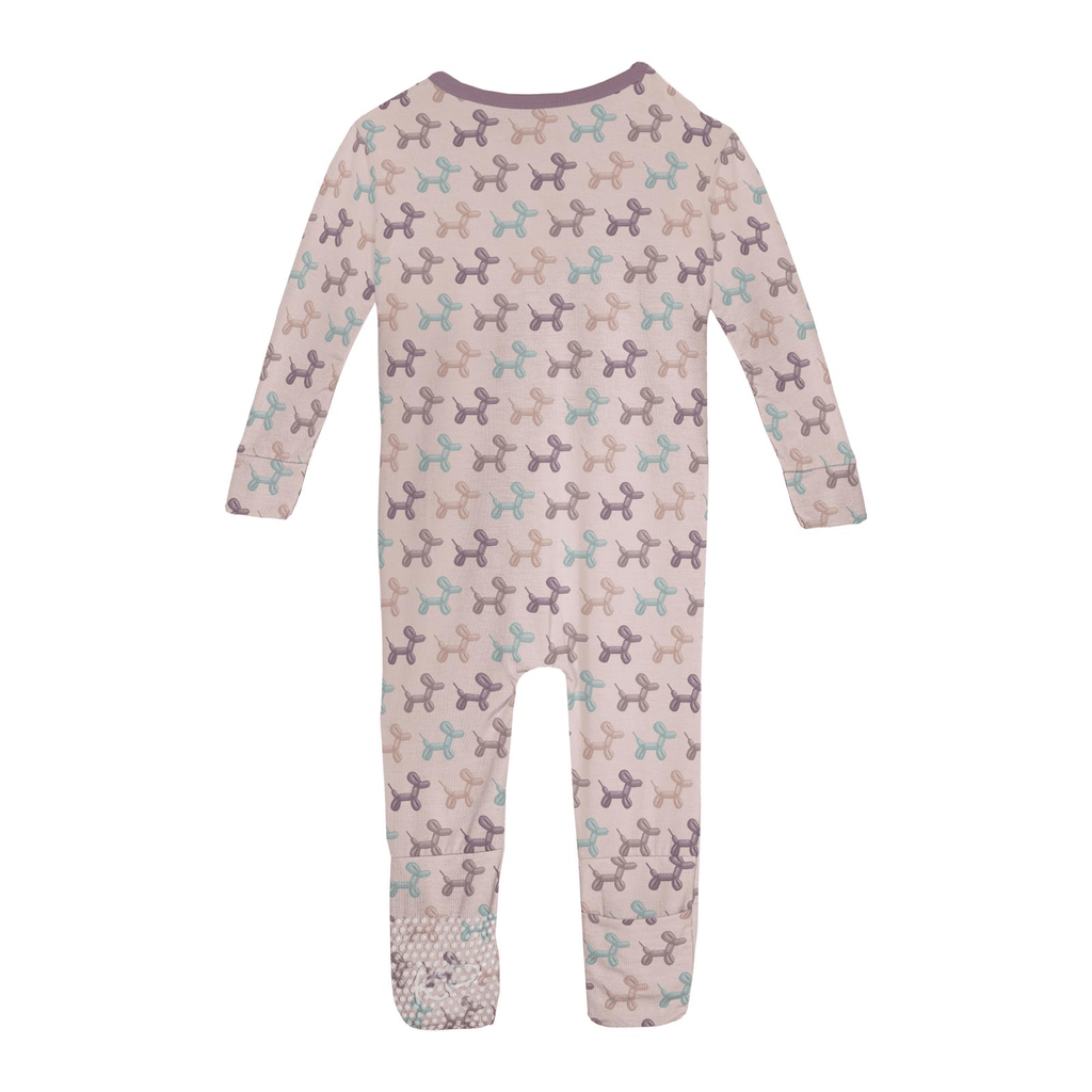 Kickee Pants Print Convertible Coverall, Shrinking Violet Balloon - Flying Ryno