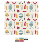Kickee Pants Print Convertible Sleeper with Zipper, Natural BBQ - Flying Ryno
