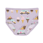 Kickee Pants Print Girl's Underwear Set of 3 - Flying Ryno