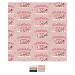 Kickee Pants Print Layette Ruffle Footie with 2 Way Zipper, Baby Rose Fair Carousel - Flying Ryno