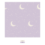 Kickee Pants Print Layette Ruffle Footie with 2 Way Zipper, Thistle Starry Sky & Moon - Flying Ryno
