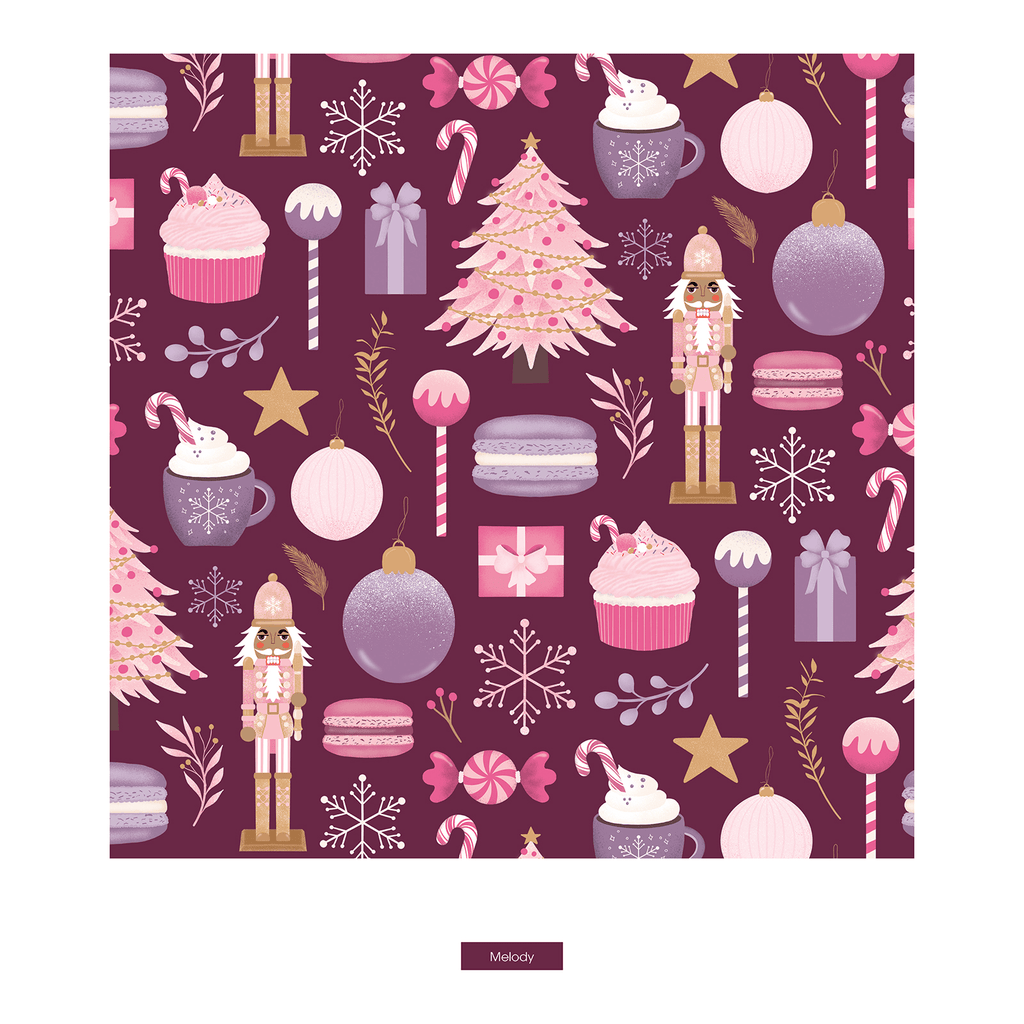 Kickee Pants Print Long Sleeve Pajama Set, Melody Sugar Plum - Flying Ryno