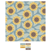 Kickee Pants Print Long Sleeve Pajama Set, Stormy Sea Sunflower - Flying Ryno