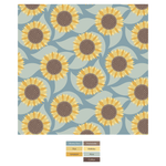 Kickee Pants Print Long Sleeve Pajama Set, Stormy Sea Sunflower - Flying Ryno