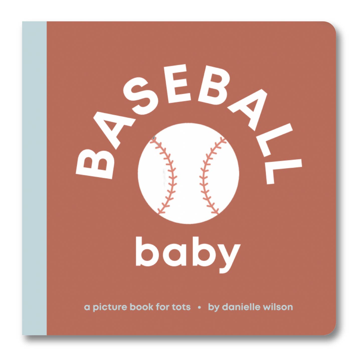 Left Hand Book House Baseball Baby Book - Flying Ryno