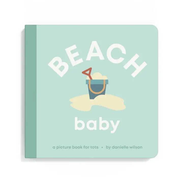 Left Hand Book House Beach Baby - Board Book - Flying Ryno
