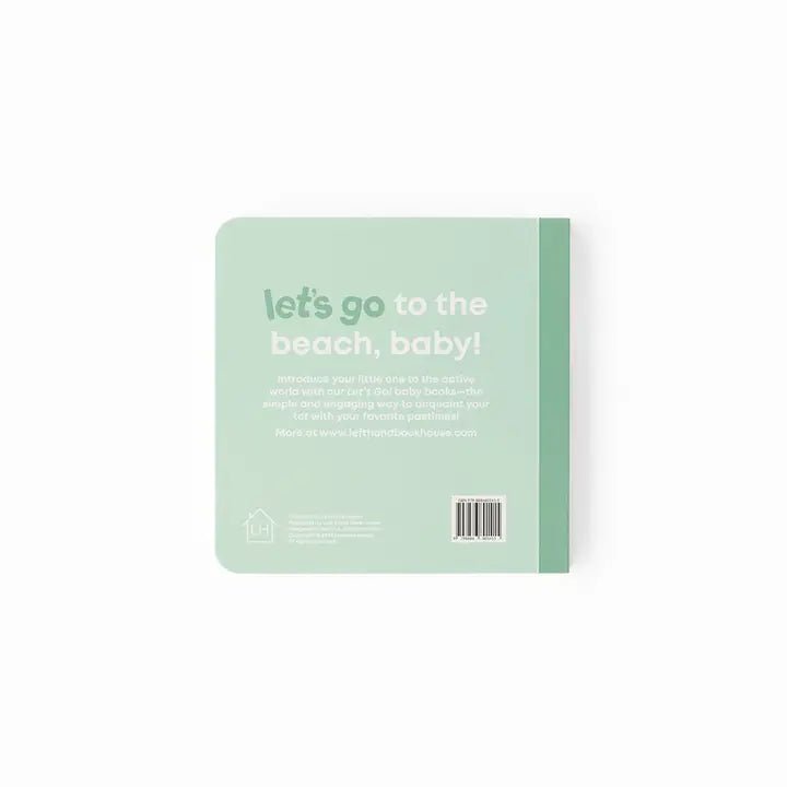 Left Hand Book House Beach Baby - Board Book - Flying Ryno