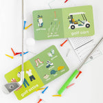 Left Hand Book House Golf Baby Book - Flying Ryno