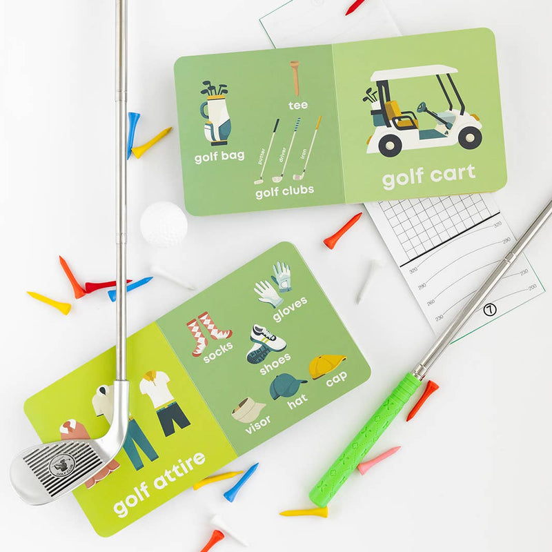 Left Hand Book House Golf Baby Book - Flying Ryno
