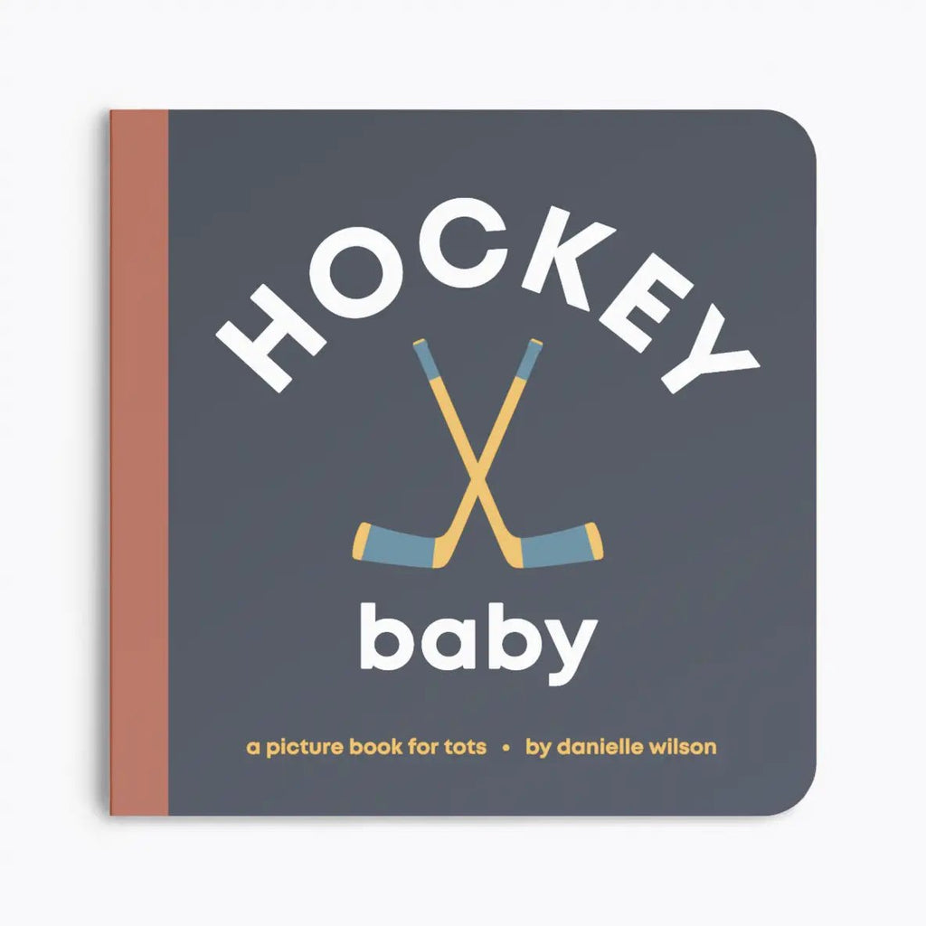 Left Hand Book House Hockey Baby - Board Book - Flying Ryno