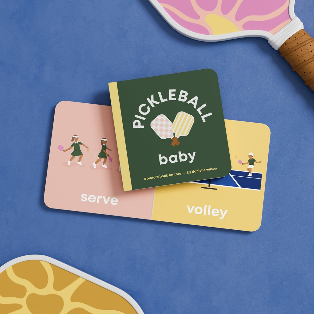 Left Hand Book House Pickleball Baby, Board Book - Flying Ryno