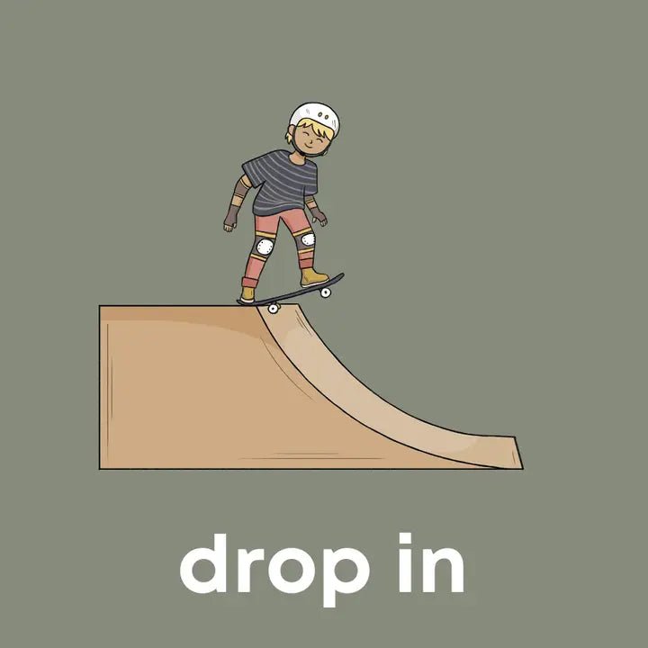 Left Hand Book House Skater Baby Book - Flying Ryno