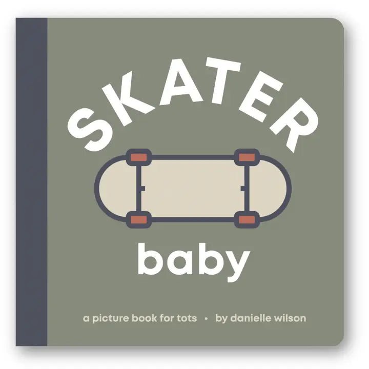 Left Hand Book House Skater Baby Book - Flying Ryno