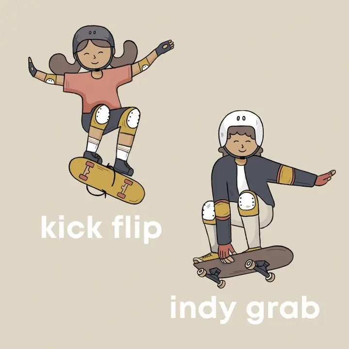 Left Hand Book House Skater Baby Book - Flying Ryno