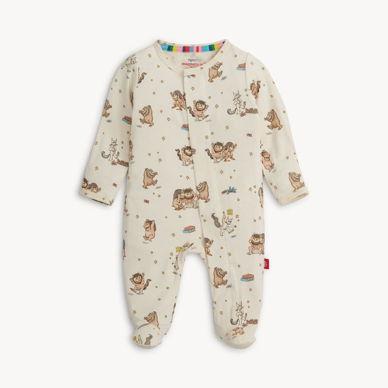 Magnetic Me Where The Wild Things Are Right Fit Footie - Flying Ryno