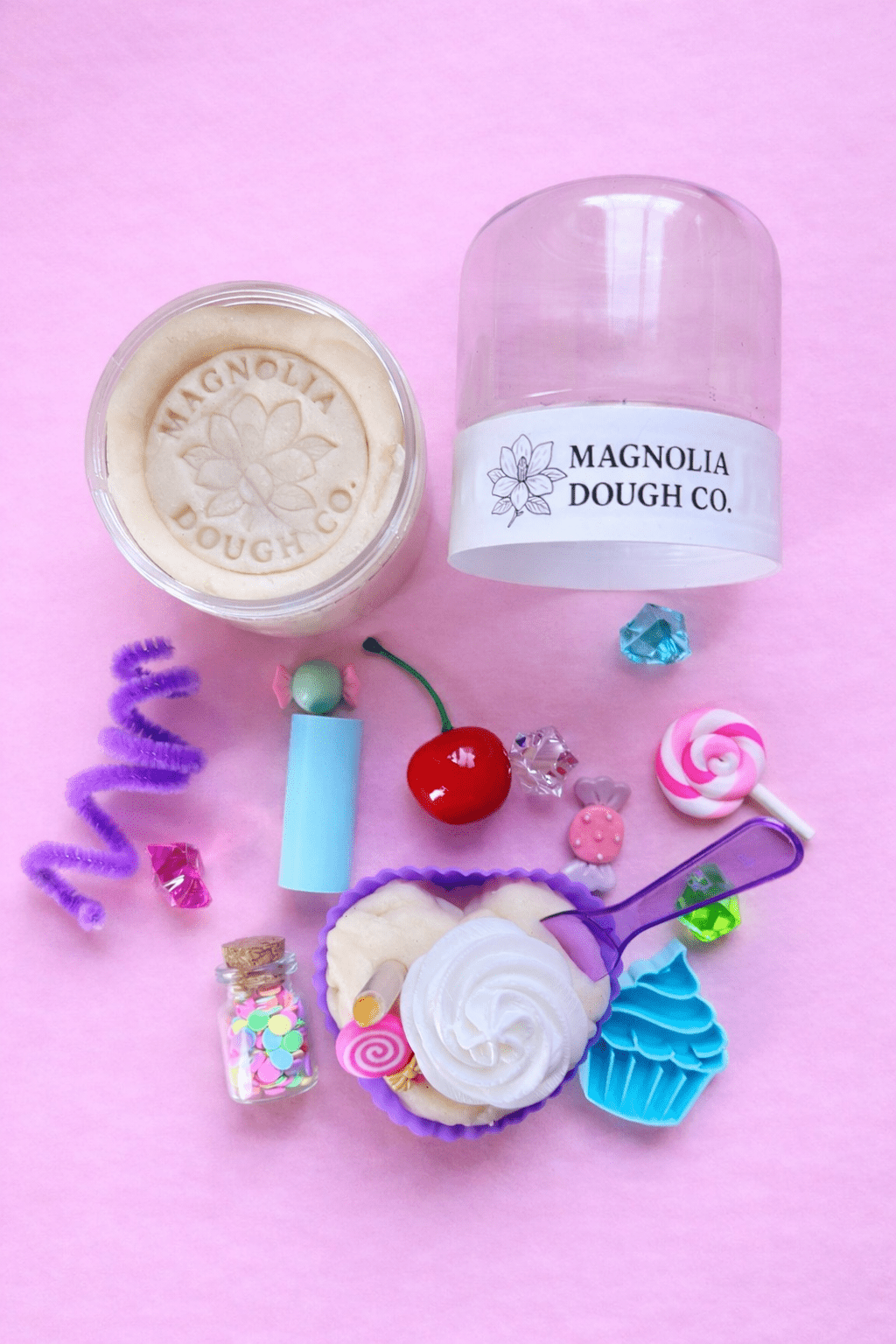 Magnolia Dough Co. Kids Sensory Play Dough Jar, Baking - Flying Ryno