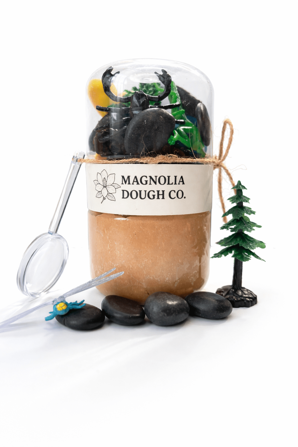 Magnolia Dough Co. Kids Sensory Play Dough Jar, Bug - Flying Ryno