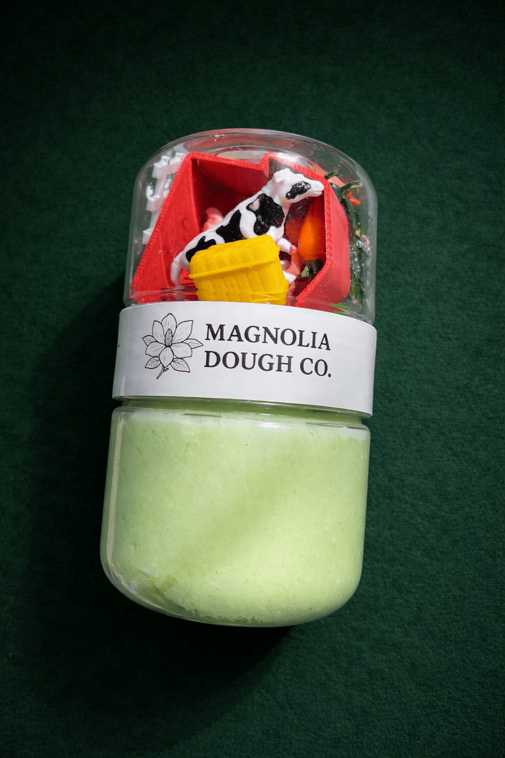 Magnolia Dough Co. Kids Sensory Play Dough Jar, Farm - Flying Ryno