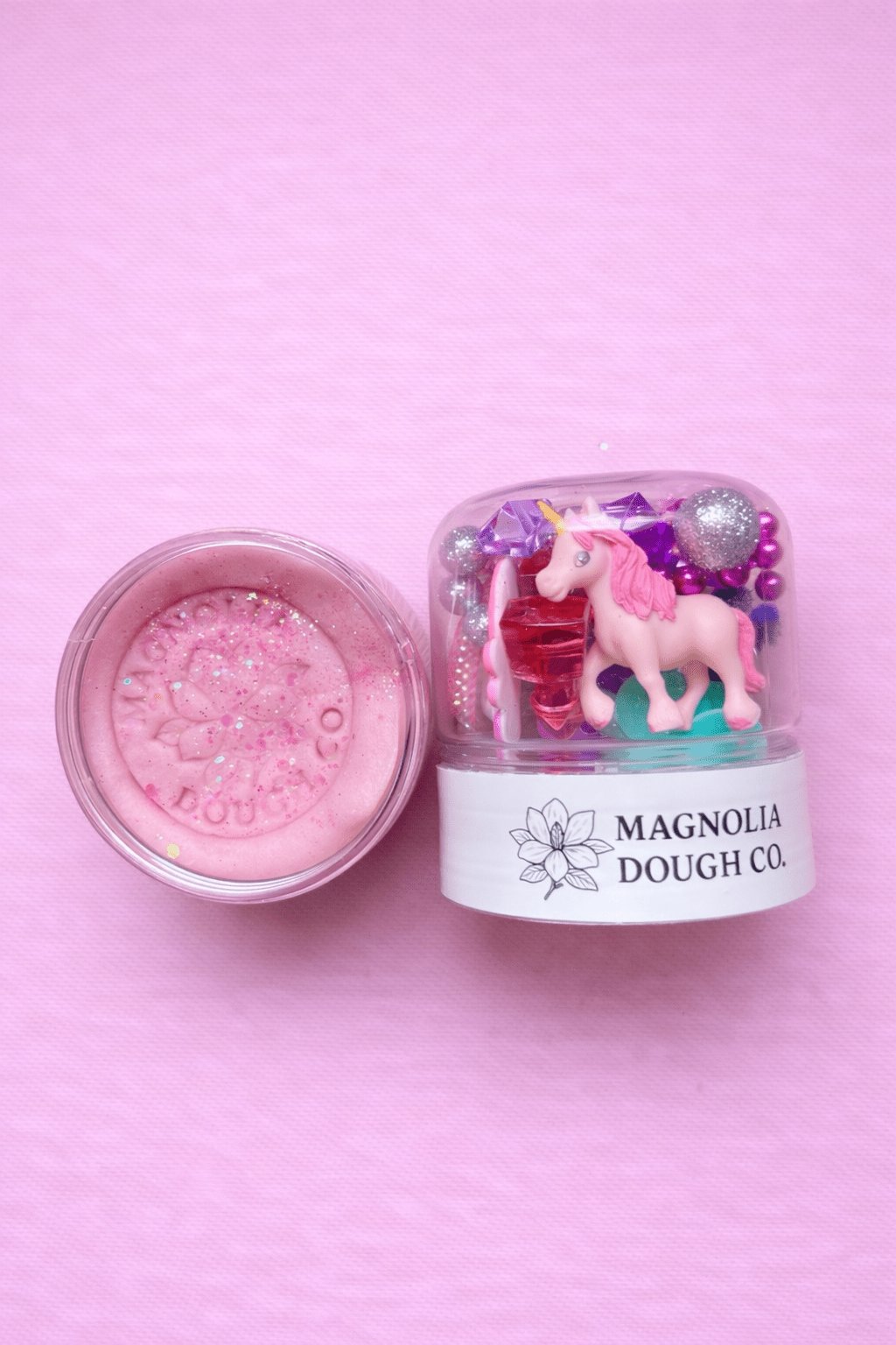  Magnolia Dough Co. Kids Sensory Play Dough Jar, Unicorn - Flying Ryno