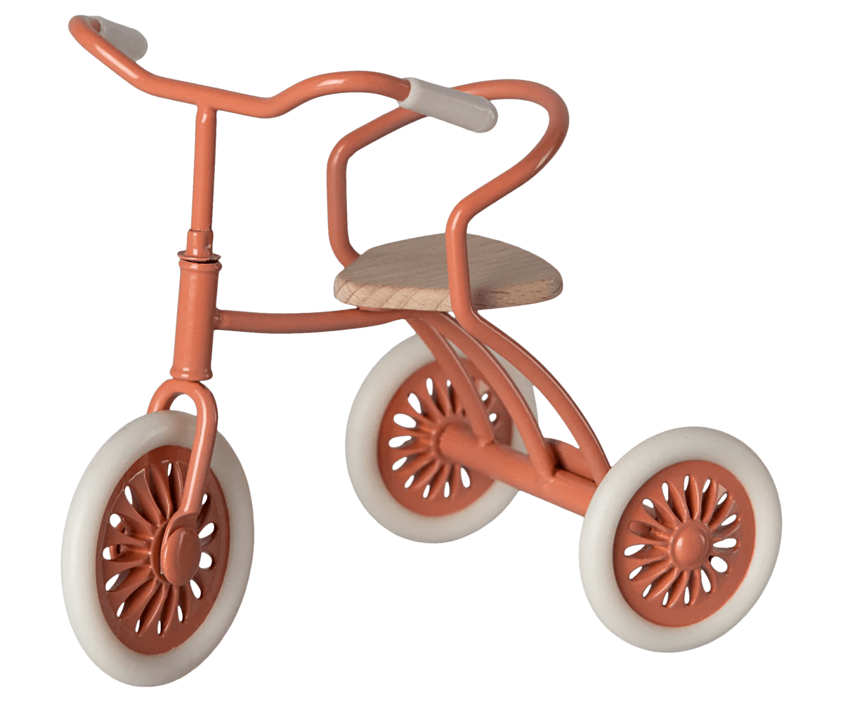 Maileg Abri à tricycle, Mouse - Coral - Flying Ryno