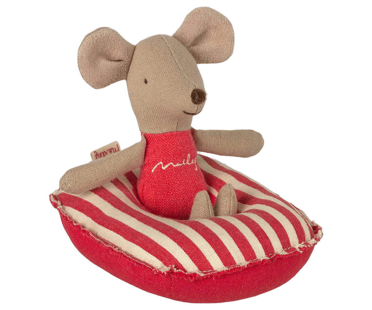 Maileg Beach Raft, Red Stripe - Flying Ryno